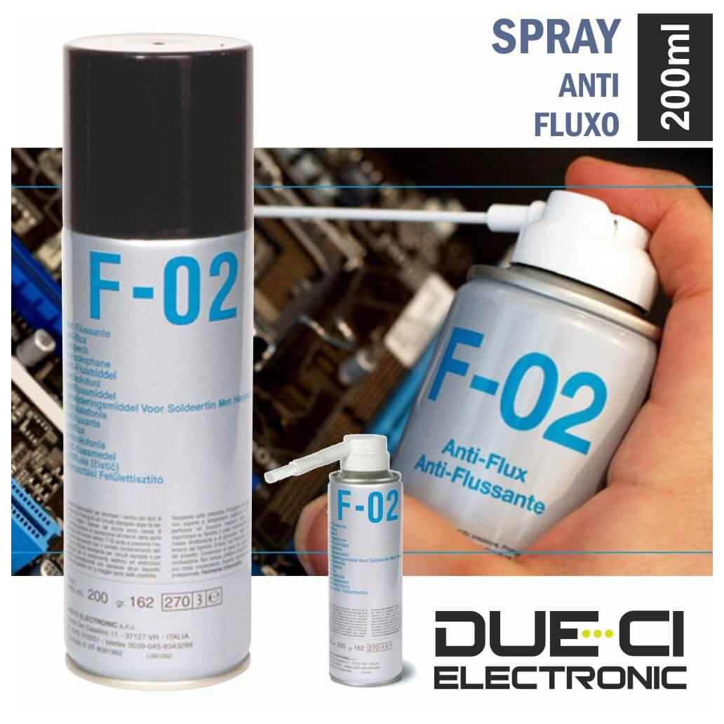 Spray Anti Fluxo F-02 200ml Due-Ci