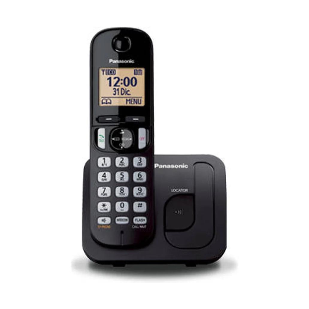 Telefone  S/ Fios Panasonic KX-TG210SP Preto
