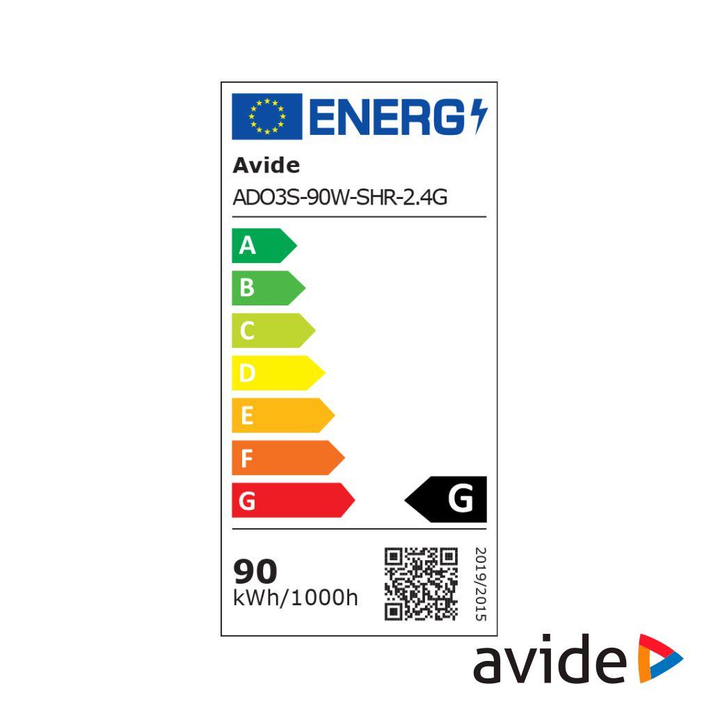 Candeeiro Decorativo LED 90W 3000K-4000K-6400K AVIDE