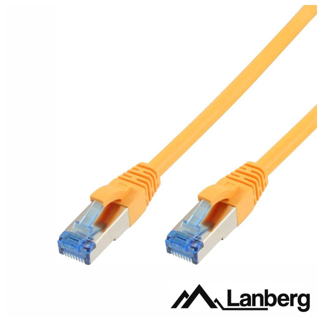 Cabo S/FTP LSZH CAT6A 1m Amarelo LANBERG