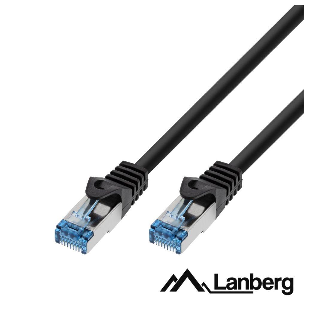 Cabo S/FTP LSZH CAT6A 3m Preto LANBERG