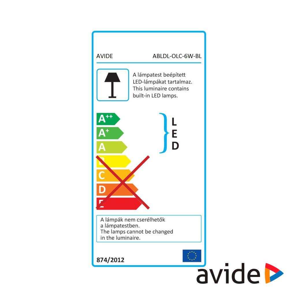 Candeeiro Decorativo LED 6W 5000k Calendário 350lm AVIDE