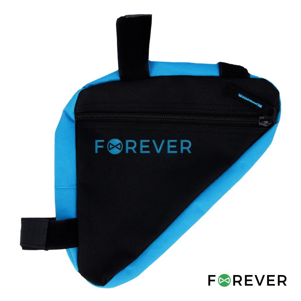 Bolsa de Bicicleta P/ Quadro Preta E Azul FOREVER