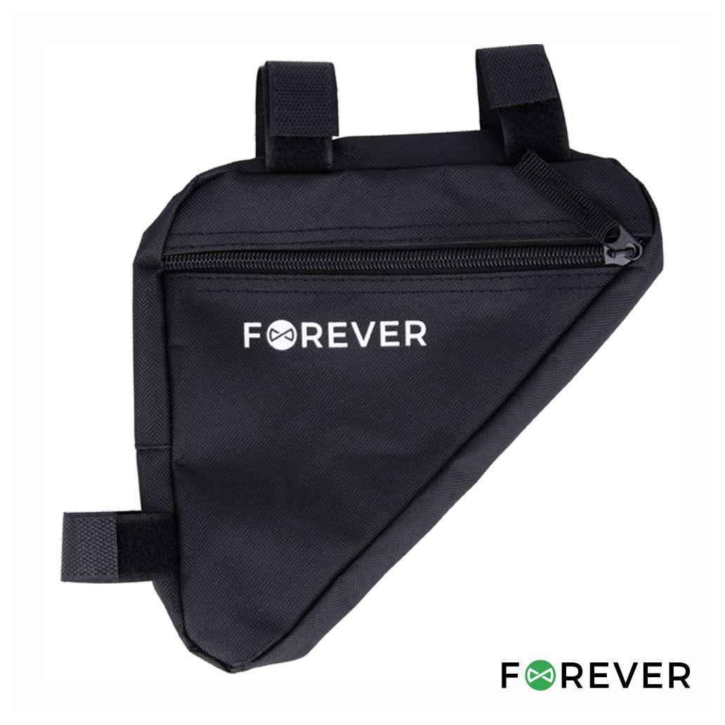 Bolsa de Bicicleta P/ Quadro Preta FOREVER