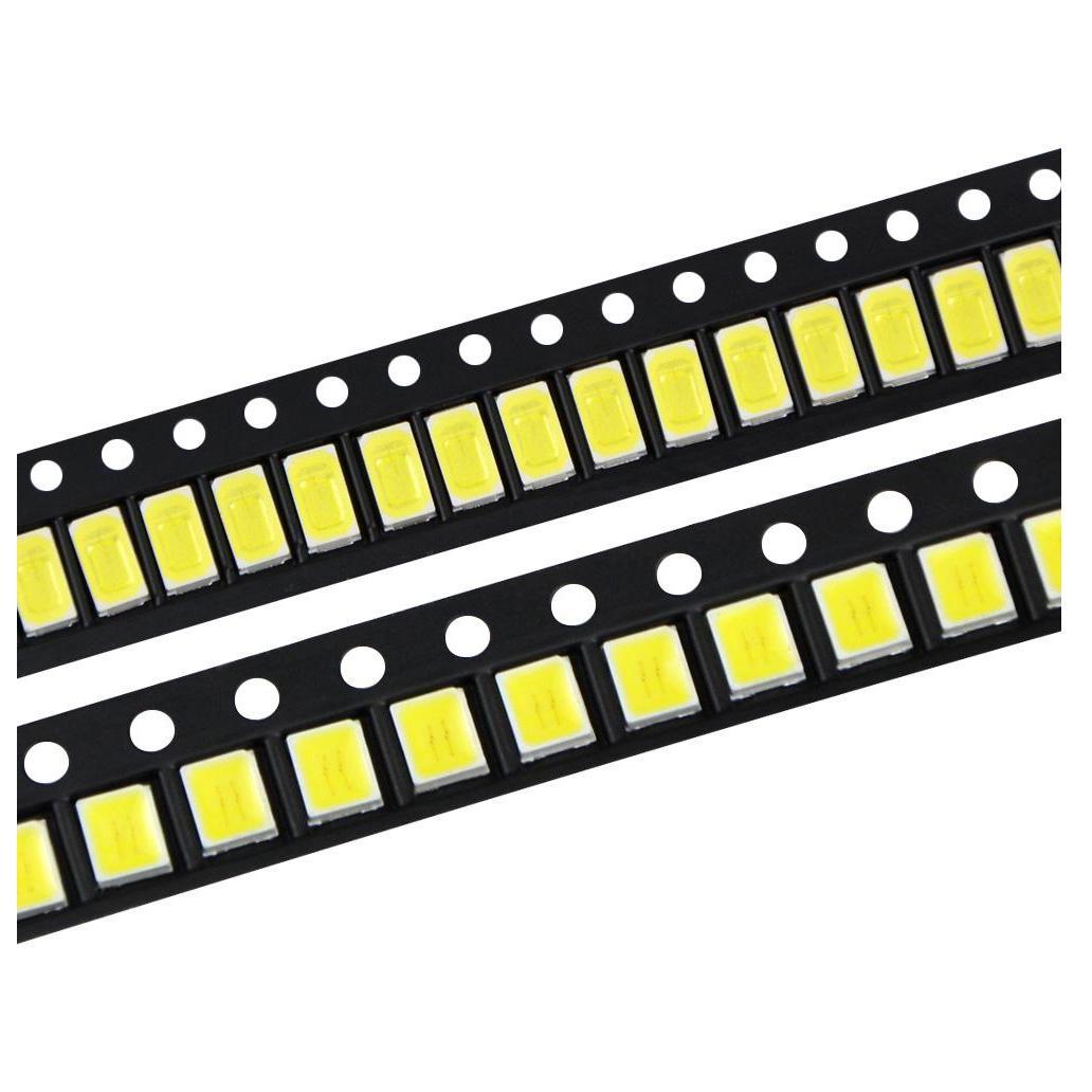 Led 5730 SMD 0.5W Chip Branco Quente