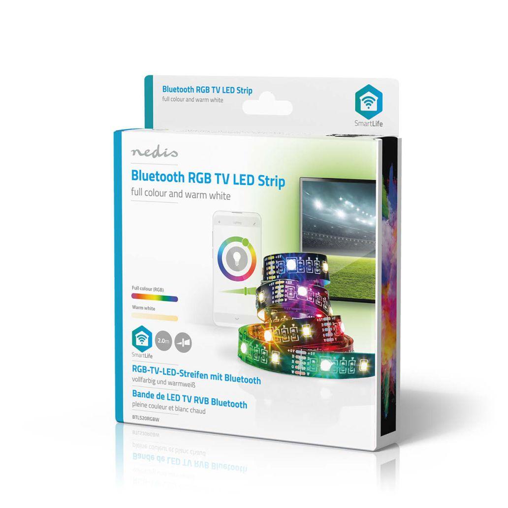 Fita 120 LEDS C/ USB 5050 RGBW 5V 2m IP20 Bluetooth