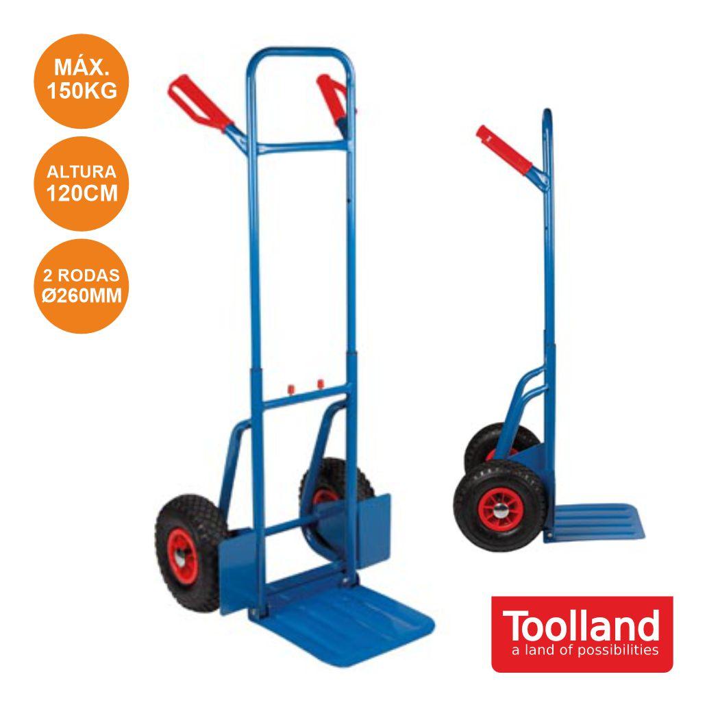 Carrinho P/ Transporte Universal Max 150kg TOOLLAND