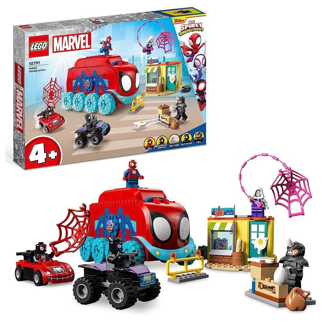 Lego Marvel Quartel-general Móvel Equipa Spidey - 10791