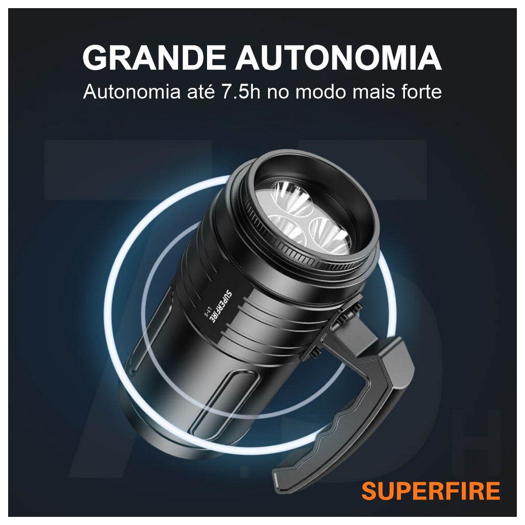 Lanterna 3x36W 10500lm IP45 SUPERFIRE