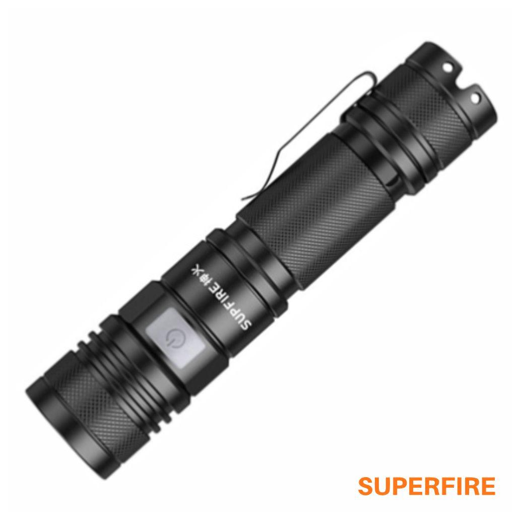 Lanterna 15W 1500lm Zoom IP44 SUPERFIRE