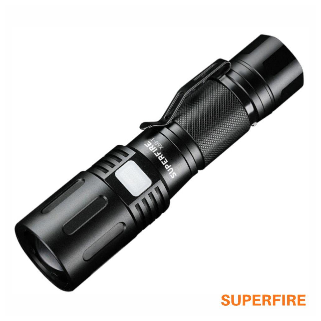 Lanterna 36W 2200lm IP34 Zoom SUPERFIRE