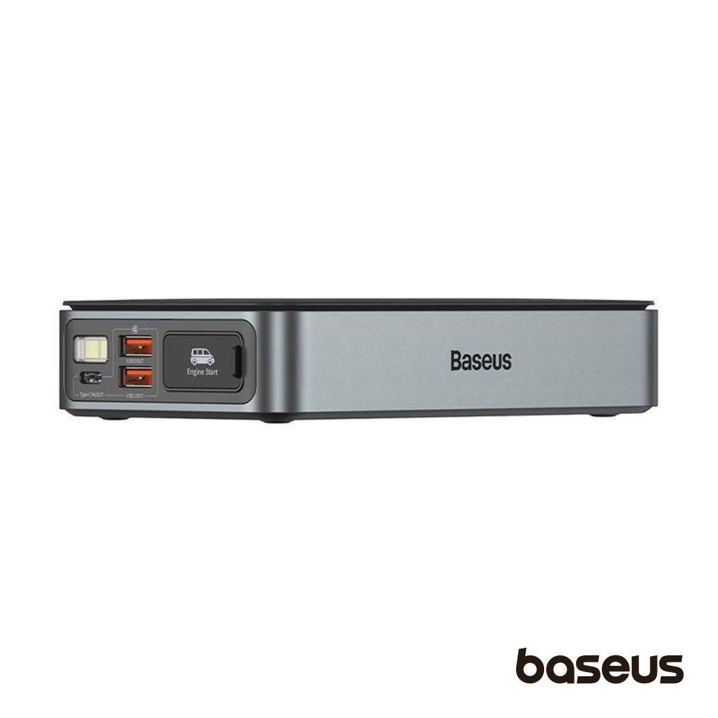 Arrancador de Baterias Auto 1600A C/ Powerbank 2 USB-A