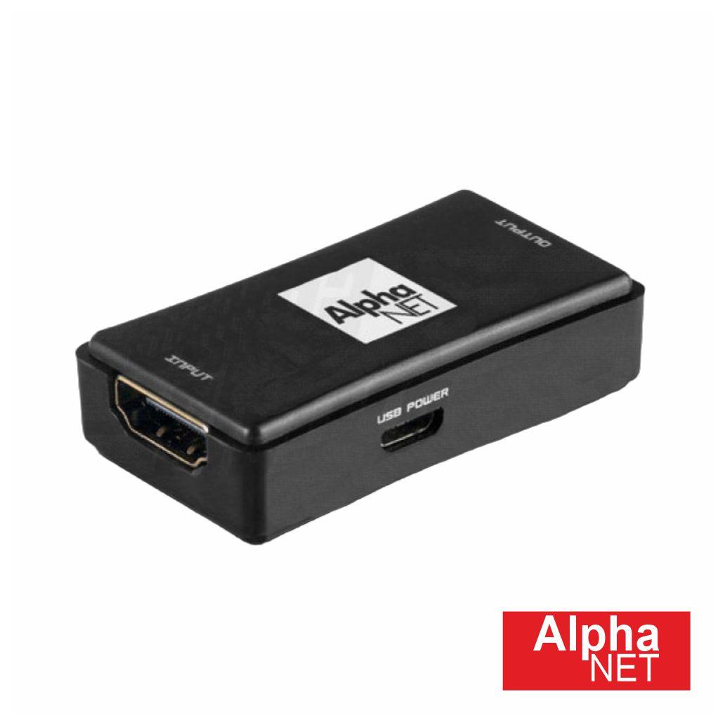 DISTRIBUIDOR HDMI 4k AMPLIFICADO 1 ENTRADA 1 SAÍDA ALPHANET