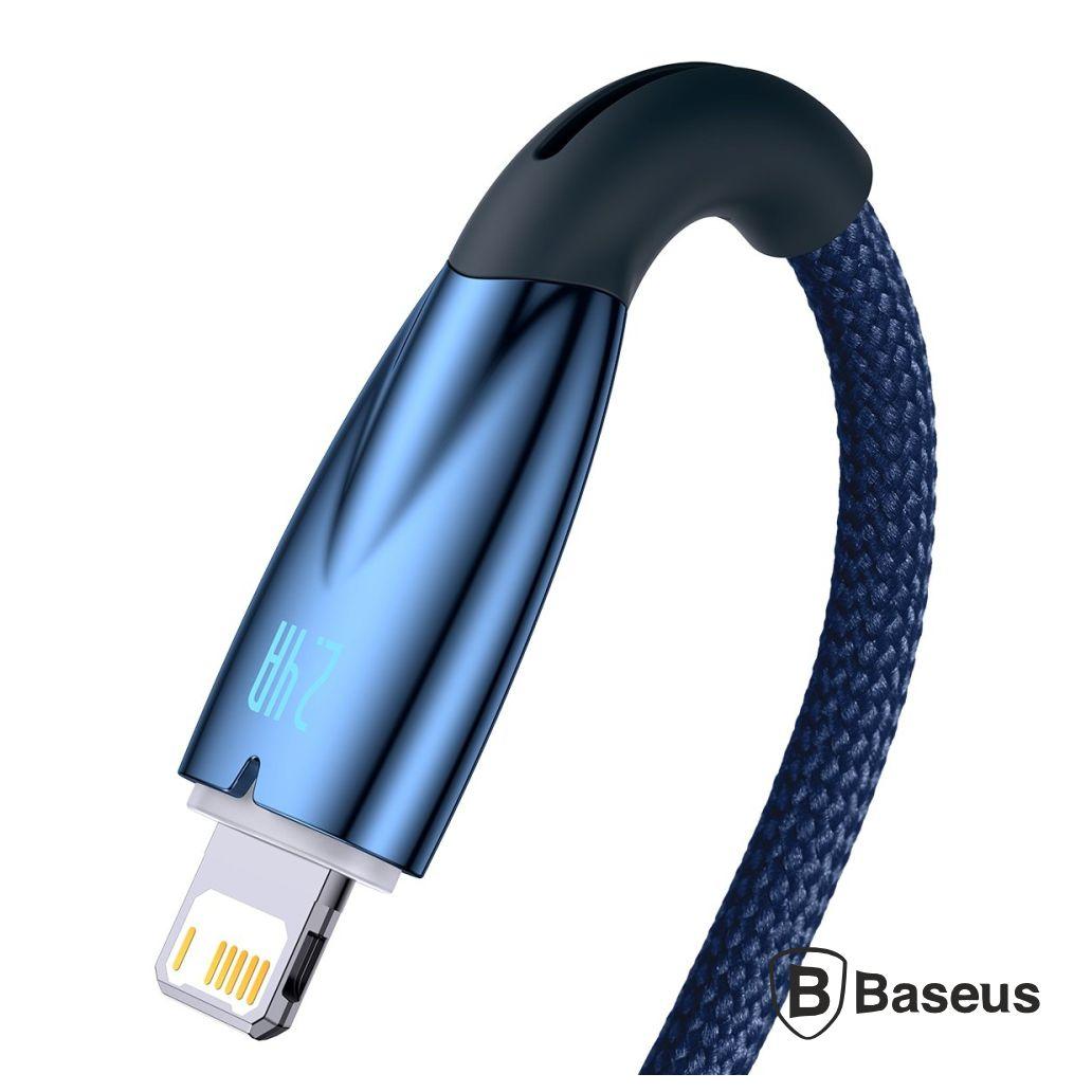 Cabo USB-A Macho P/ Lightning  Macho 2m Glimmer BASEUS