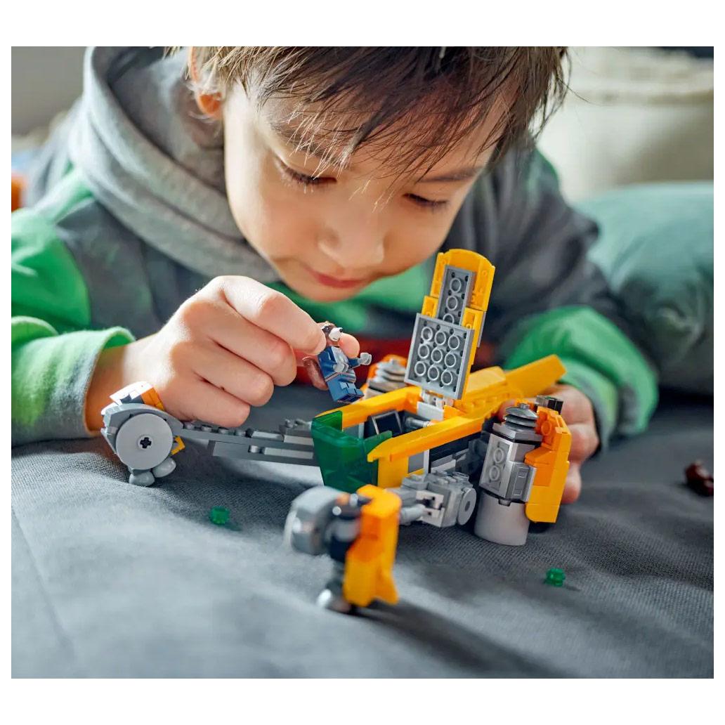 Lego Marvel Nave do Bebé Rocket 330Pcs 76254 8+