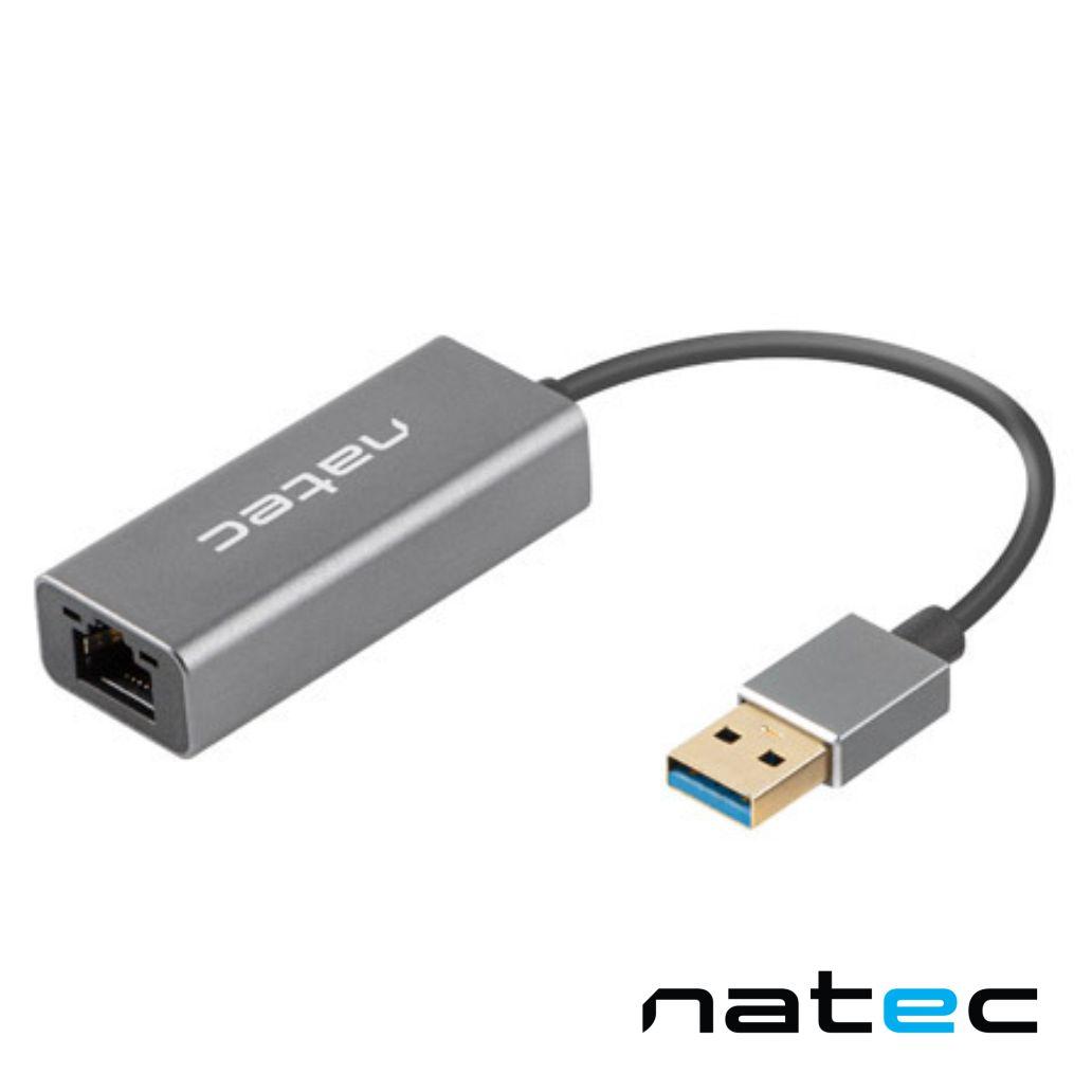 Adaptador Natec Cricket Usb 3.0 A Ethernet Rj45 1Gb