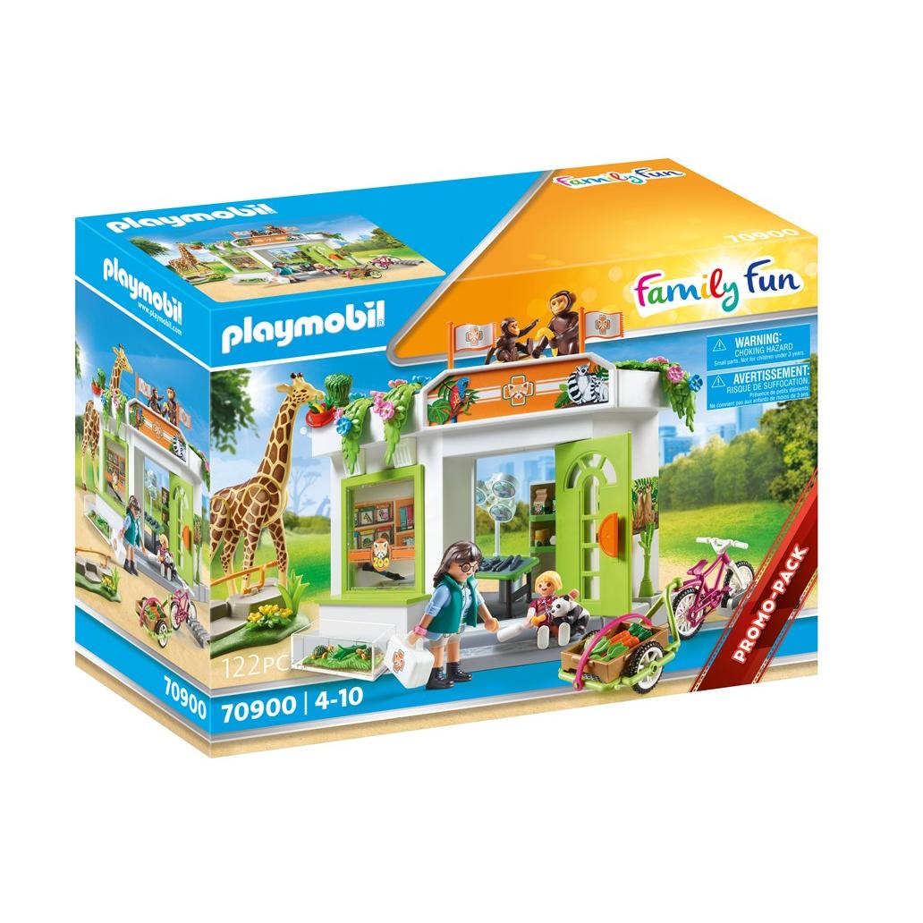 Playmobl Family Fun - Consulta Veterinária no Zoo 70900