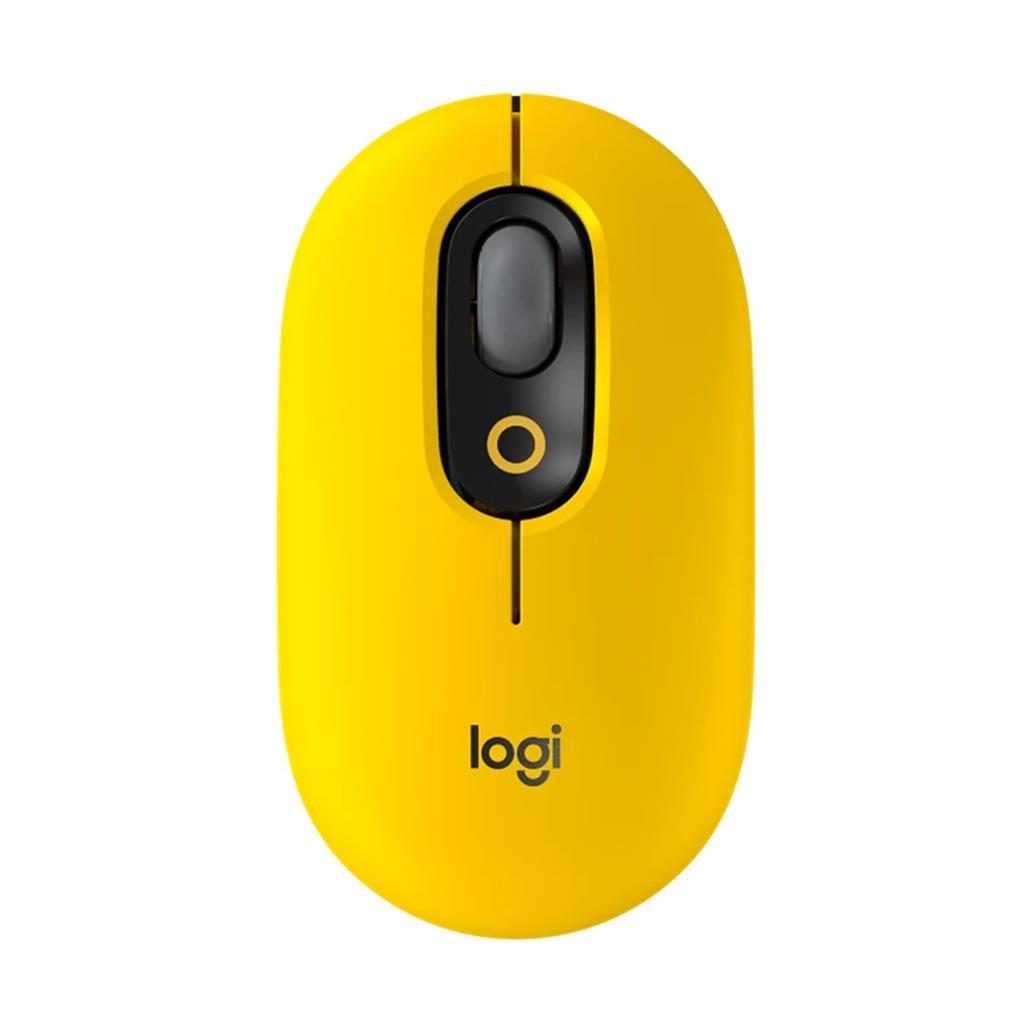 Rato Logitech Wireless Pop Blast Amarelo