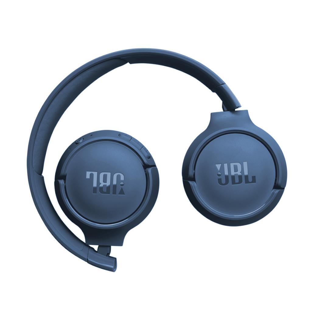 Headset TWS JBL Tune 520BT Purebass c/ Microfone Azul