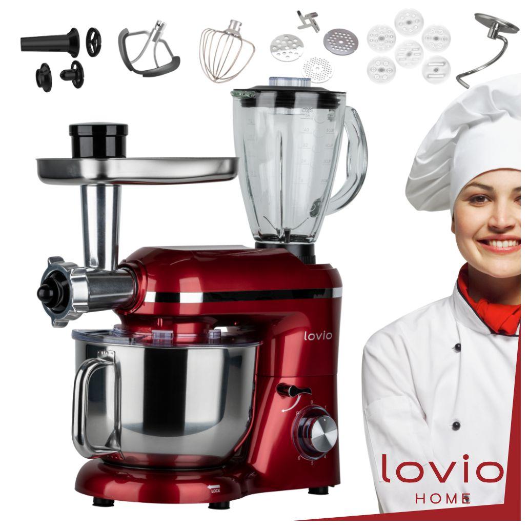 Robô de Cozinha Multifunções 1900W C/ Acessórios LOVIO