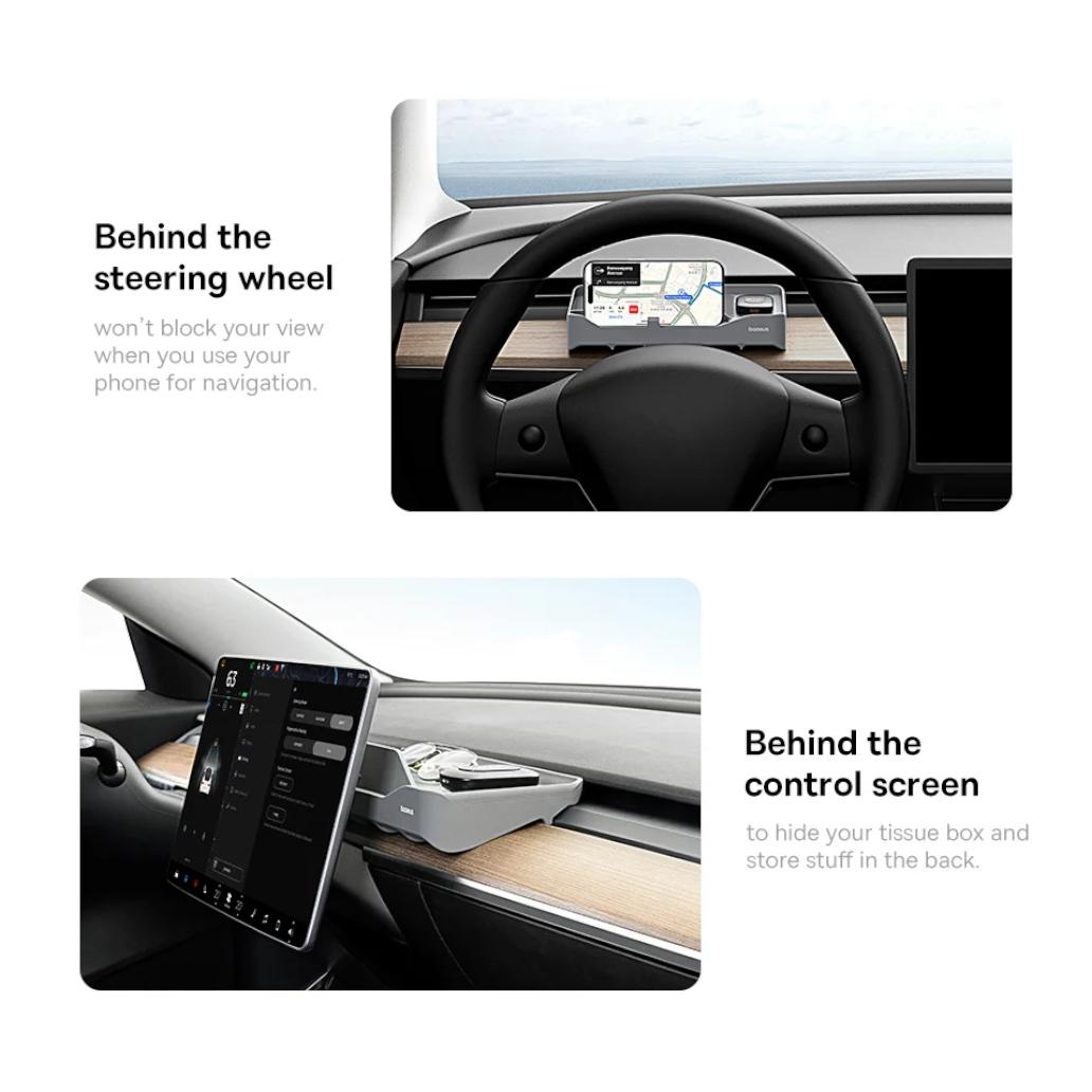 Compartimento Baseus Tesla T-Space Series Leitor Cartõe ETC