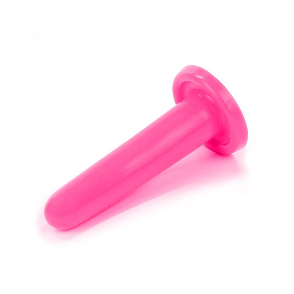 Estimulador holy dong 4.5 silicone líquido cor-de-rosa