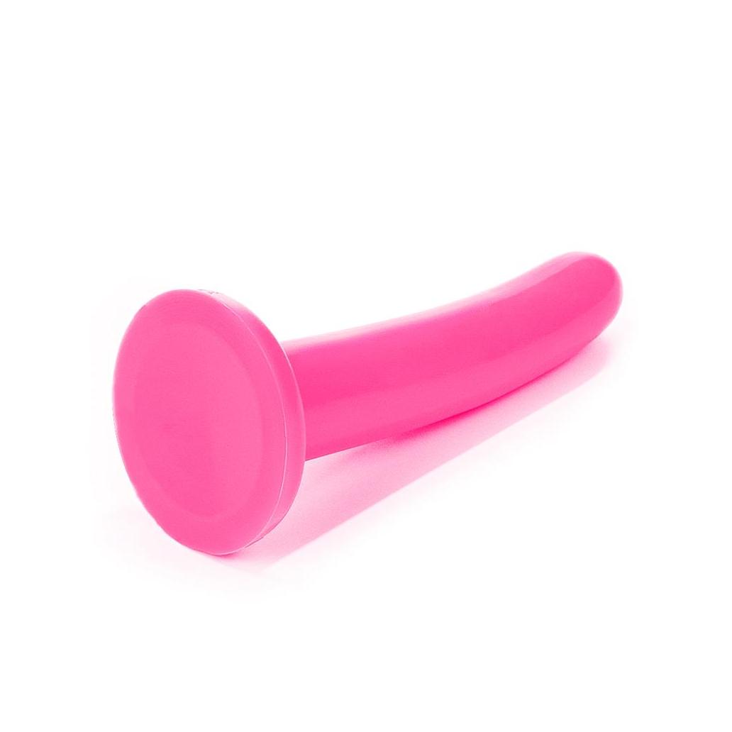 Estimulador holy dong 4.5 silicone líquido cor-de-rosa