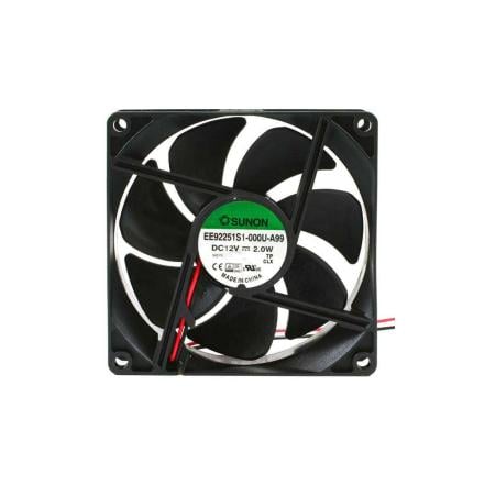 Ventilador 12vdc 92x92x25mm Sunon