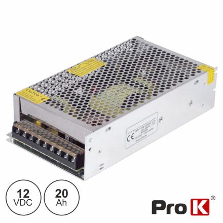 Fonte De Alimentação Industrial 12v 250w 20a Prok
