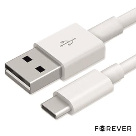 Cabo Usb-C 2.0 Macho / Usb-A Macho 1m Branco FOREVER