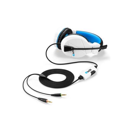 Headset Gaming Sharkoon Rush Er3 Branco Microfone