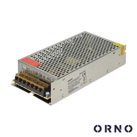 Fonte De Alimentação Industrial 12V 150W 12.5A ORNO