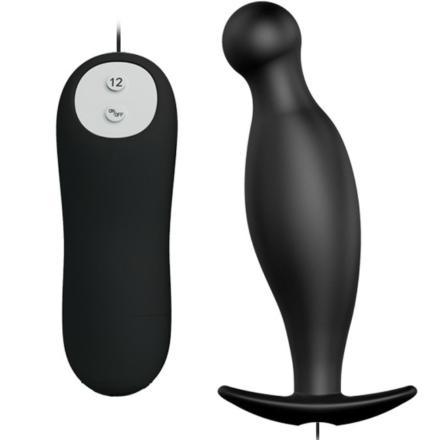 Plug Pretty Love Anal Silicone 12 Velocidades C/ Comando