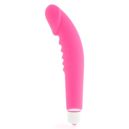 Estimulador Dolce Vita Realistic Pleasure Silicone Rosa