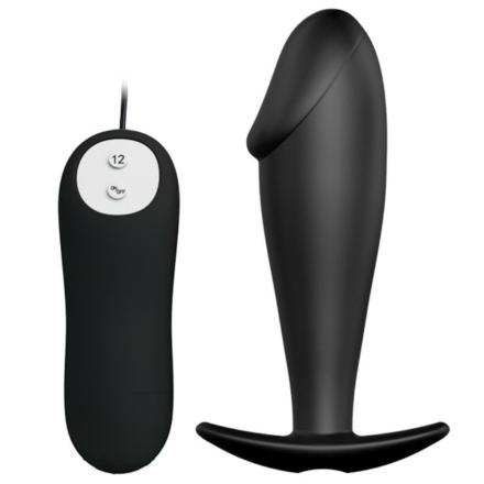 Plug Pretty Love Anal Silicone 12 Velocidades C/ Comando