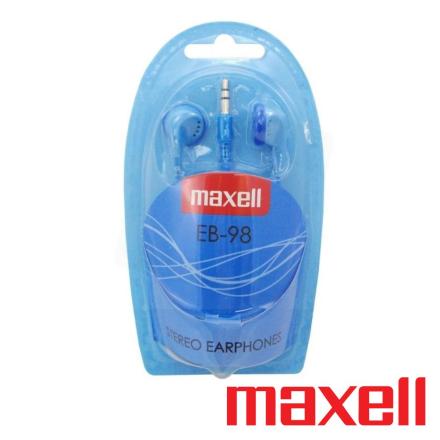 Auriculares C/ Fios Stereo Azul MAXELL