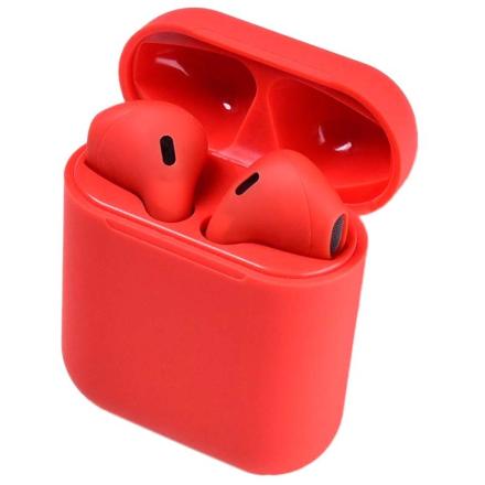 Auriculares Bluetooth In-Ear HBQ I12 TWS Vermelho