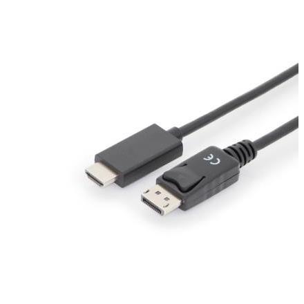 Conversor Digitus Video Displayport-Hdmi Tipo A M/M 1m Hdmi
