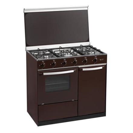 Fogão gralux 90x55-5g.fg.pb.-fq5200/1ct