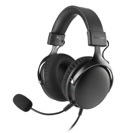 Auriculares Gaming Sharkoon B2 Preto Microfone Alambrico