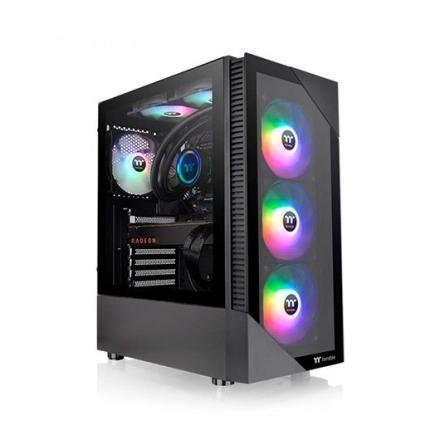 Caixa Torre Atx Thermaltake View 200 Tg Argb Preto