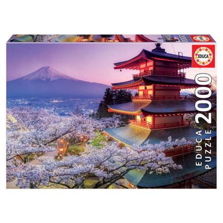 Puzzle 2000pcs Educa Monte Fuji Japão 96x68cm