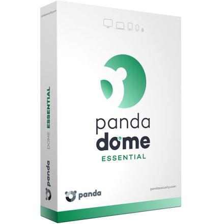 Software antivírus panda dome essential 3 licenças 1 ano cai
