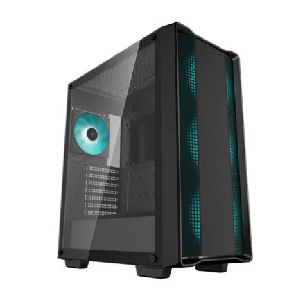 Caixa atx semitorre deepcool cc560 cristal templado negra 4