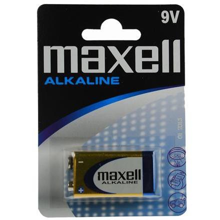 Pilha Alcalina Maxell 9V 1 Un.