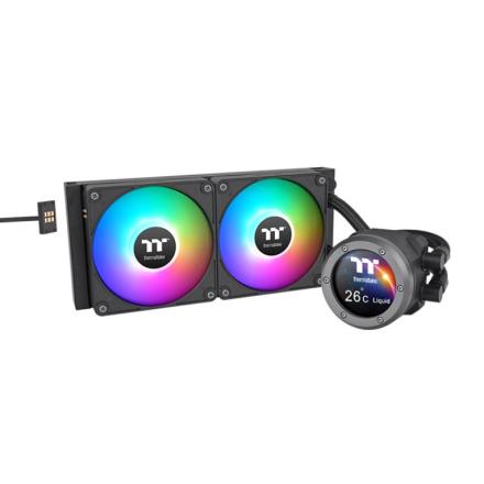 Refrigeração liquida cpu thermaltake th240 v2 ultra ex argb