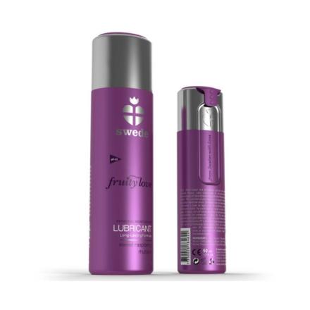 Lubrificante fruity love framboesa e acelga vermelha 100 ml
