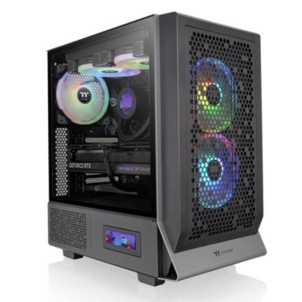 Caixa thermaltake ceres 300 tg argb e-atx 2xusb 3.2 sin fuen