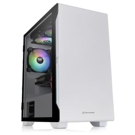 Caixa thermaltake s100 snow matx 1xusb 3.0 sin fuente branco