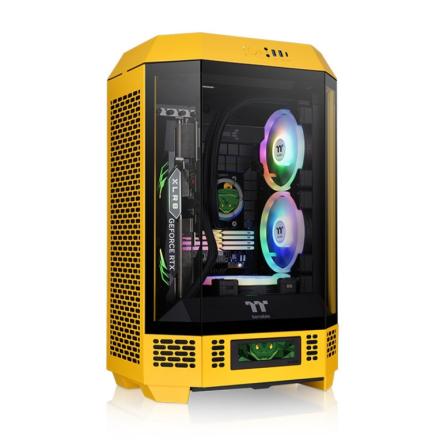 Caixa thermaltake the tower 300 bumblebee mini-itx 2xusba 3.